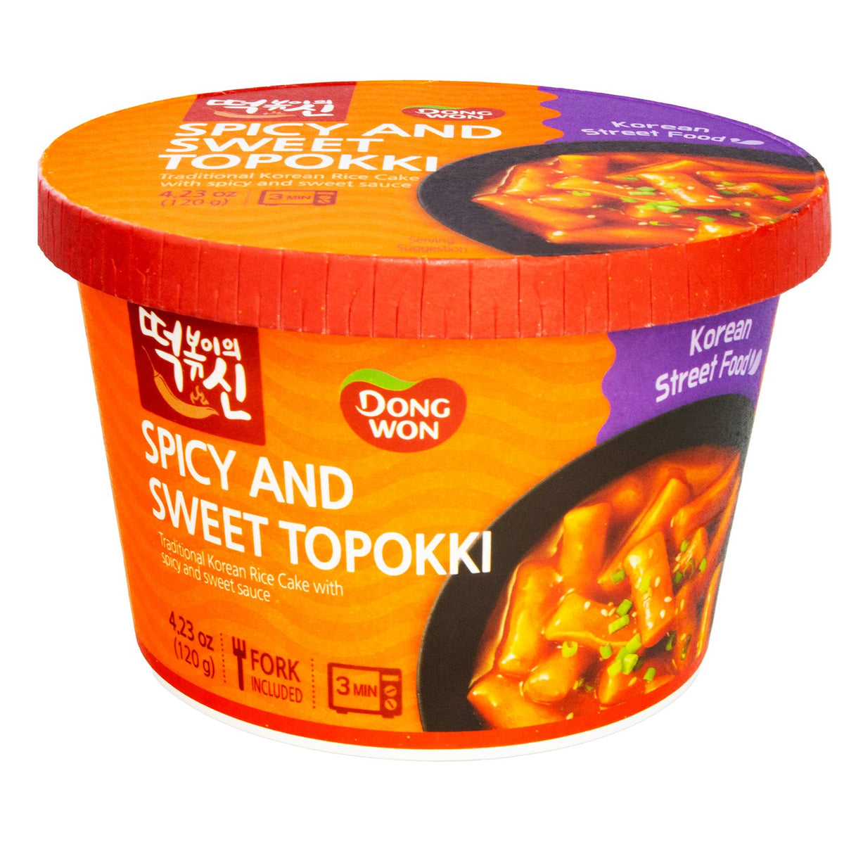 Yopokki Sweet & Spicy Topokki Rice Cake Cup