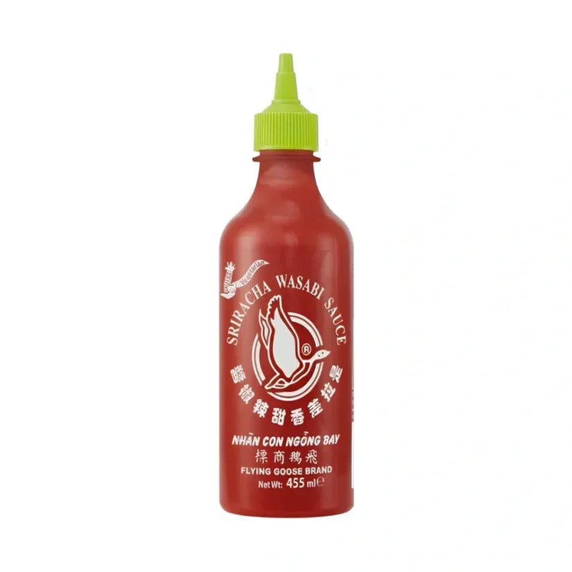 Flying Goose Sriracha Wasabi Chilli Sauce 455ml