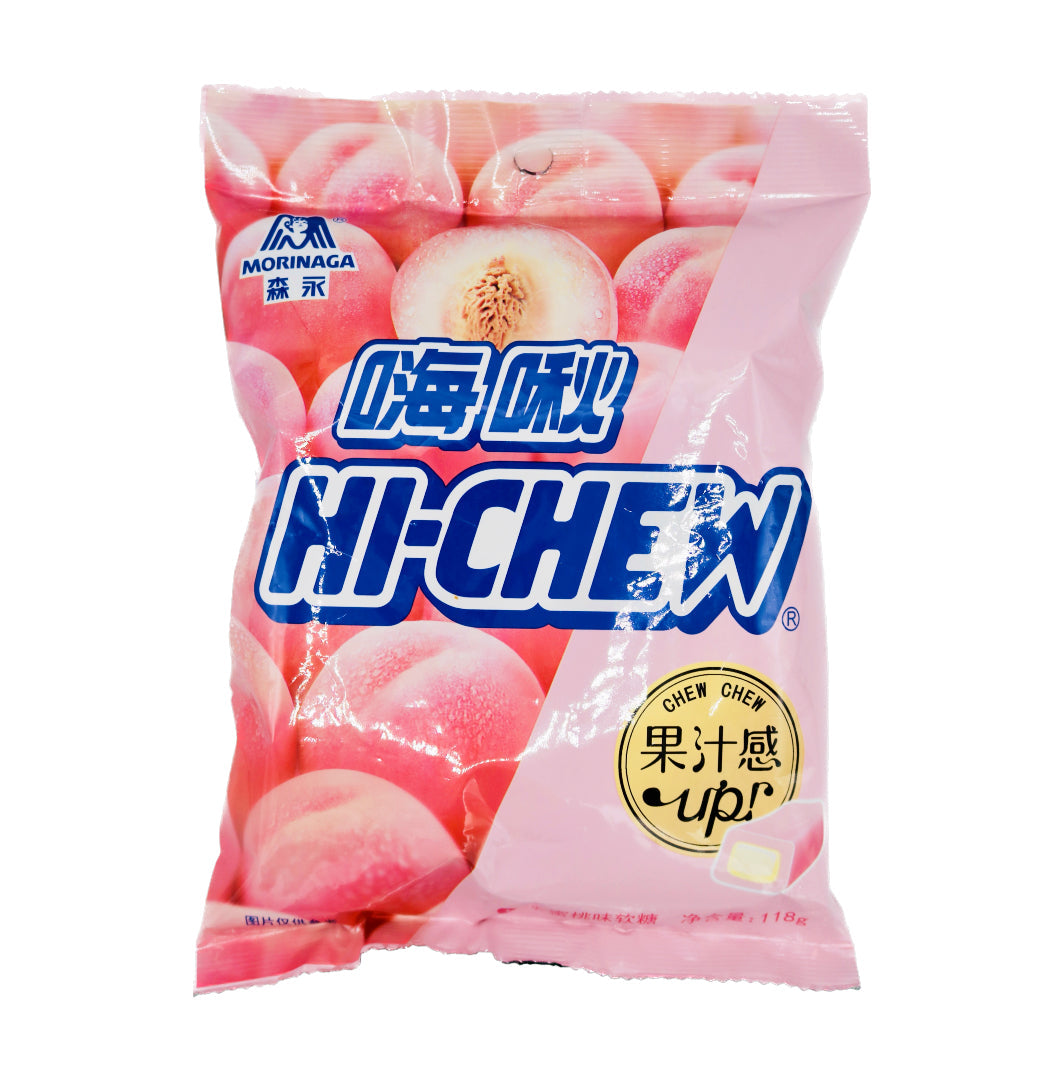 Morinaga Hi-Chew Soft Candy Peach Flavour