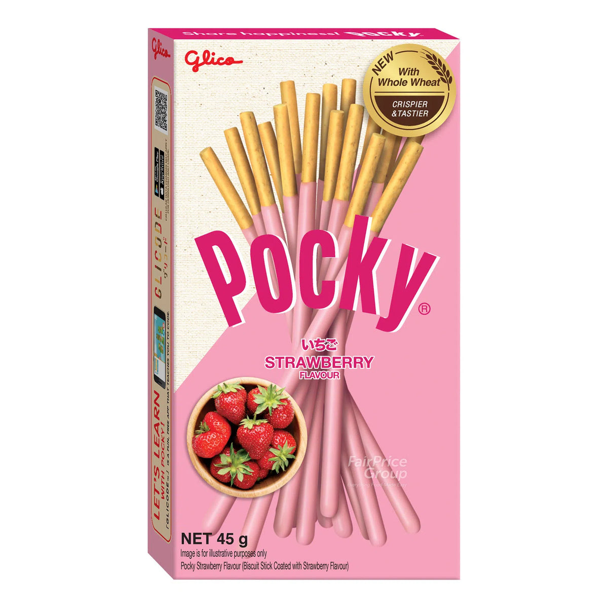 Glico Pocky Biscuit Strawberry