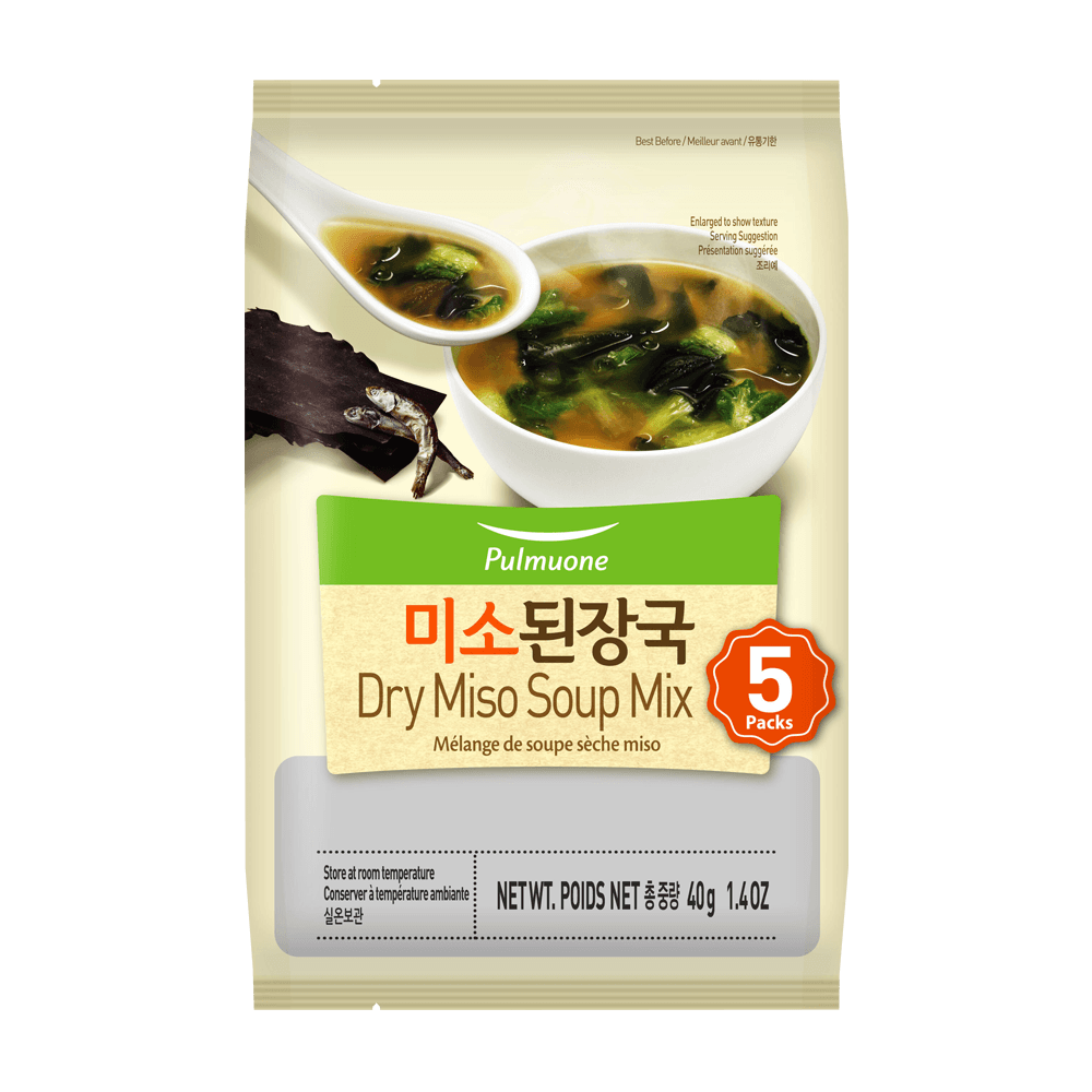 Pulmuone Dry Miso Soup Mix 5 Packs