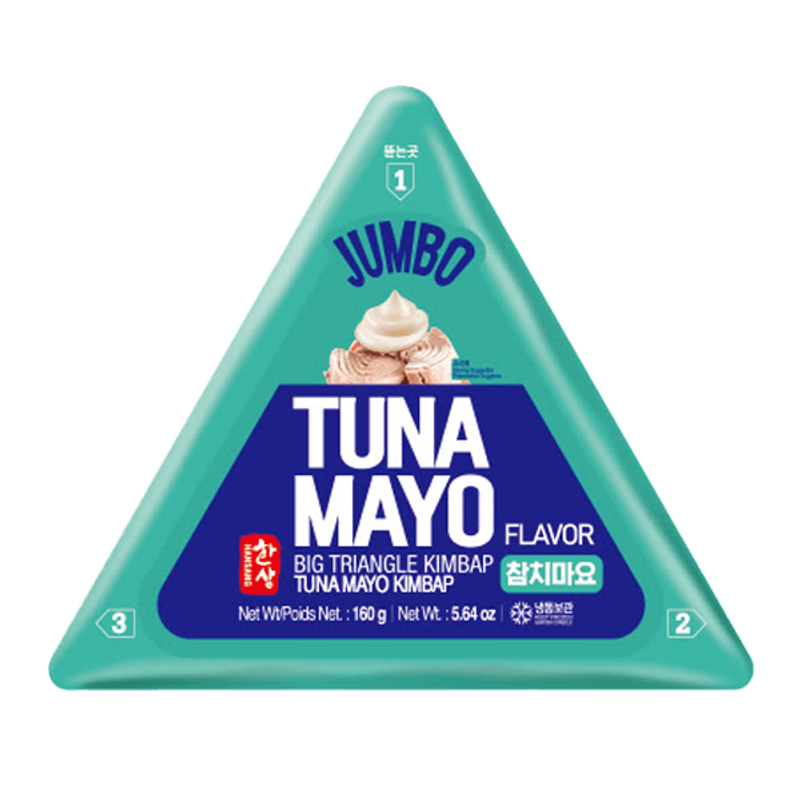 Hansang Jumbo Triangle Kimbap (Onigiri) Tuna Mayo