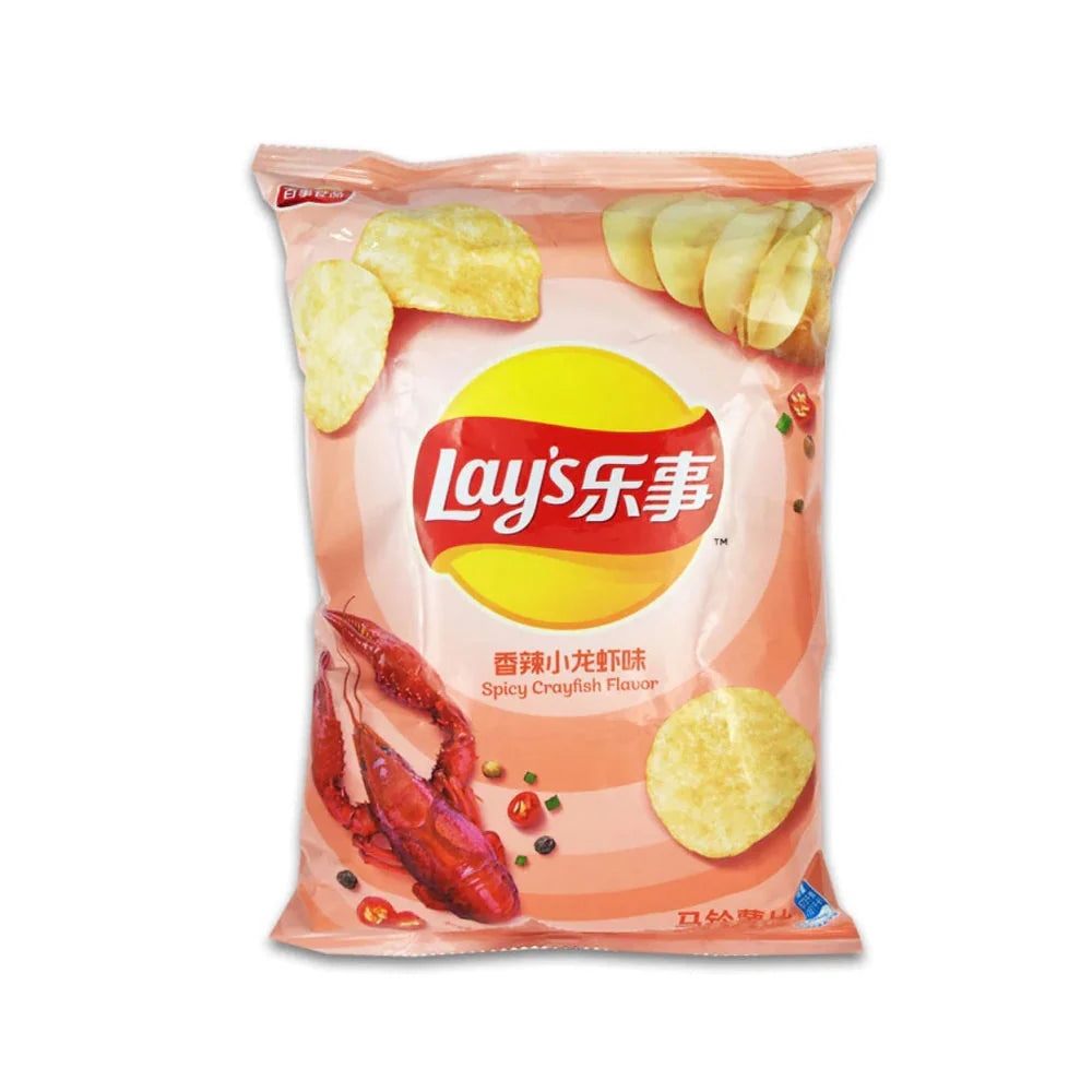 Lay's Potato Chip Spicy Crayfish