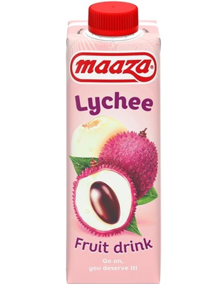Maaza Lychee Drink Tetra 330ml