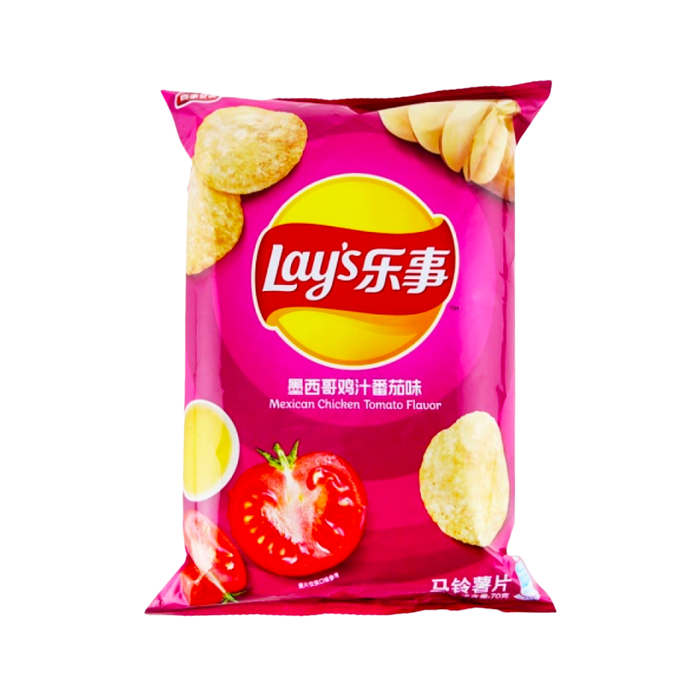 Lay's Crisps Mexico Tomato Chicken Flavour