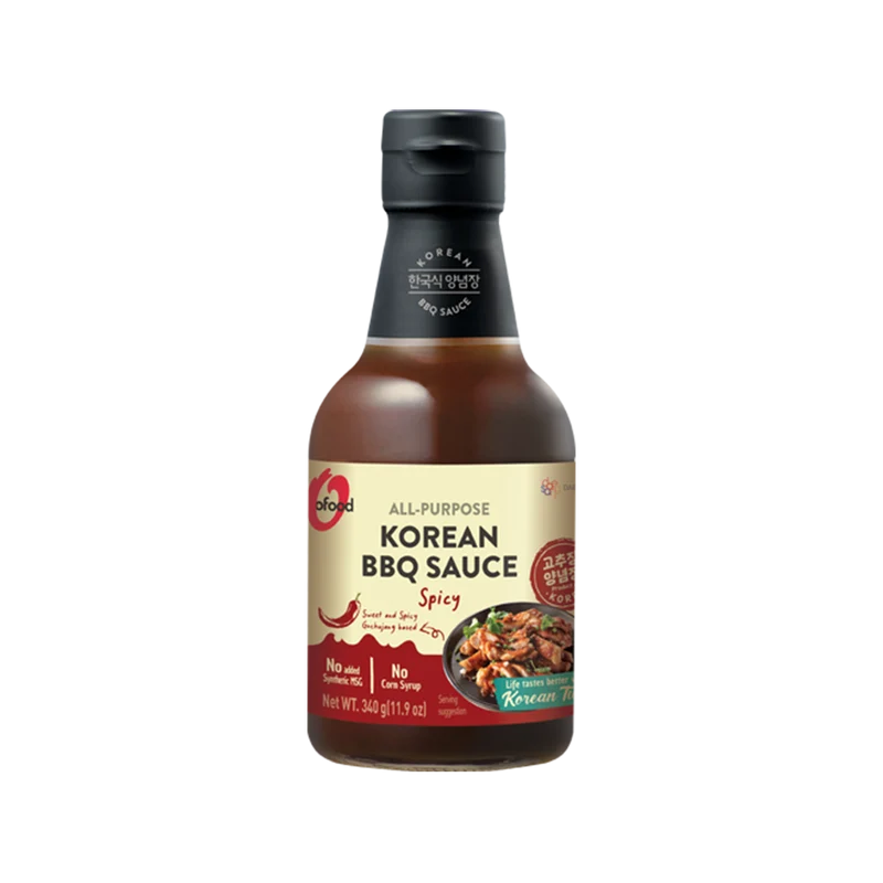 O'Food Korean BBQ Sauce Spicy 340g