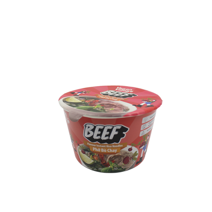 Vegan Village Beef (Pho Bo Chay) Flavour Instant Rice Noodles Bowl