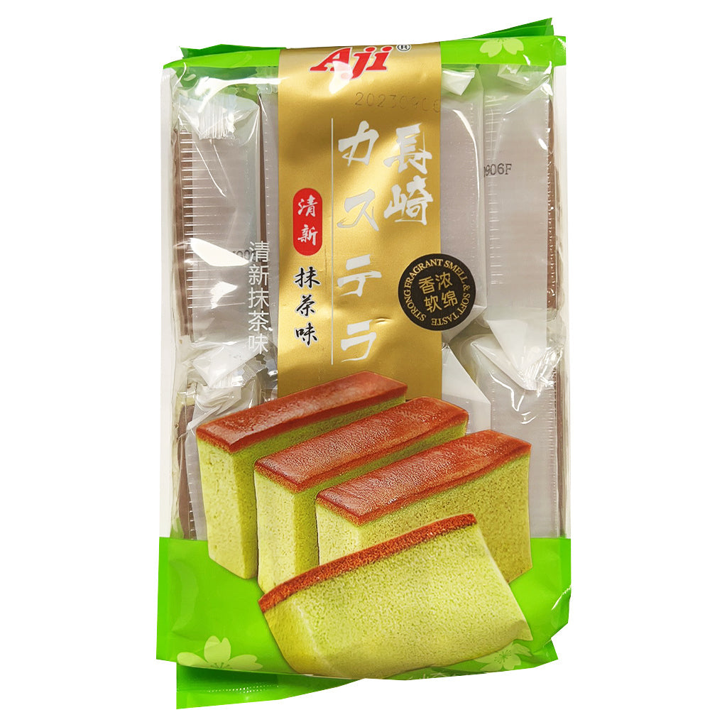 Aji Nagasaki Style Cake Matcha Flavour 330g