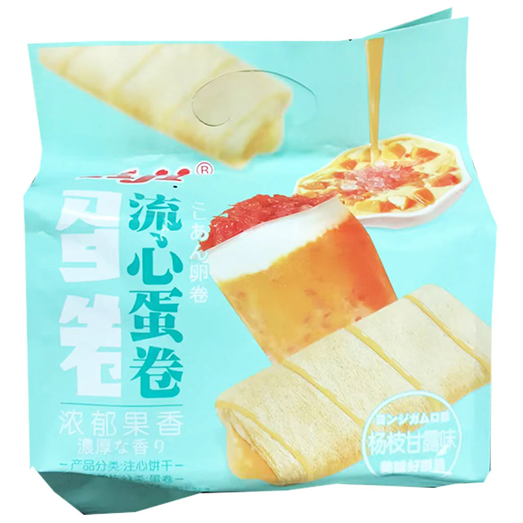 Aji Egg Roll Mango Pomelo Sago