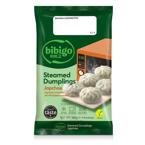 Bibigo Steamed Dumplings Japchae Tray