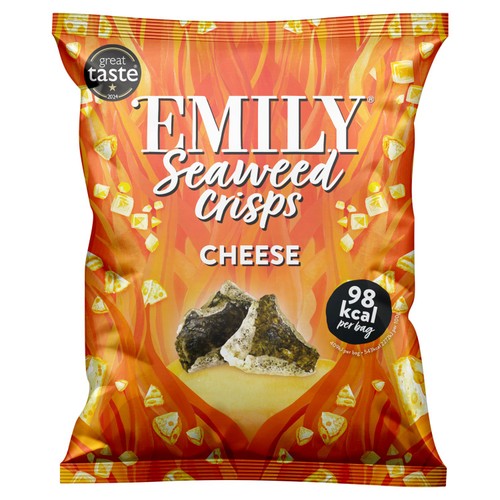 Nurture Brands (Emily) Seaweed Crisps Vegan Cheese