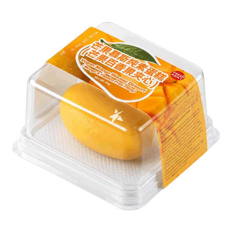 FreshAsia Vegan Mousse Dessert Passionfruit and Mango