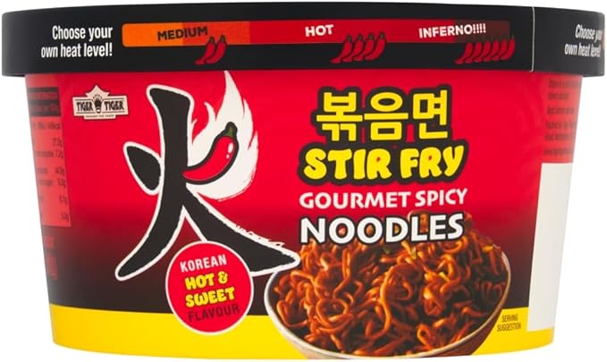 Tiger Tiger Stir Fry Noodles Hot & Sweet Flavour