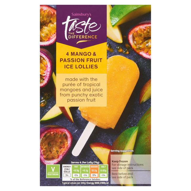 Sainsbury's Mango & Passion Fruit Ice Bar