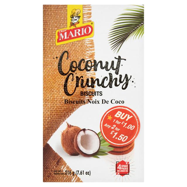 Mario Coconut Crunchy Biscuits 216g