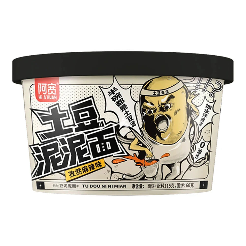 A'Kuan Mashed Potato with Noodle Hot Spicy Flavour