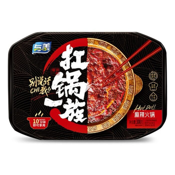 Yumei Instant Hot Pot Prepared Vegetable with Spicy Flavour Soup