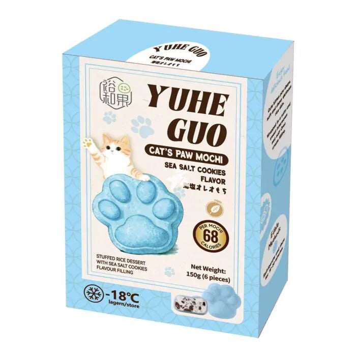 Yuhe Guo Cat Paw Mochi-Sea Salt Oreo