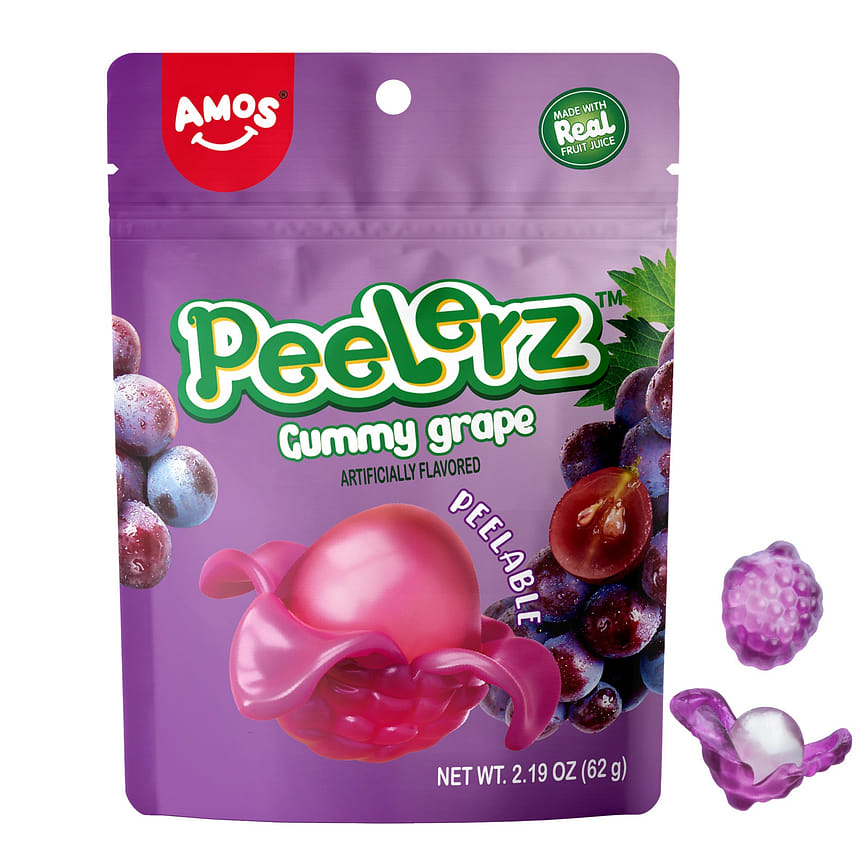 Amos Peelerz Peelable Gummy Grape
