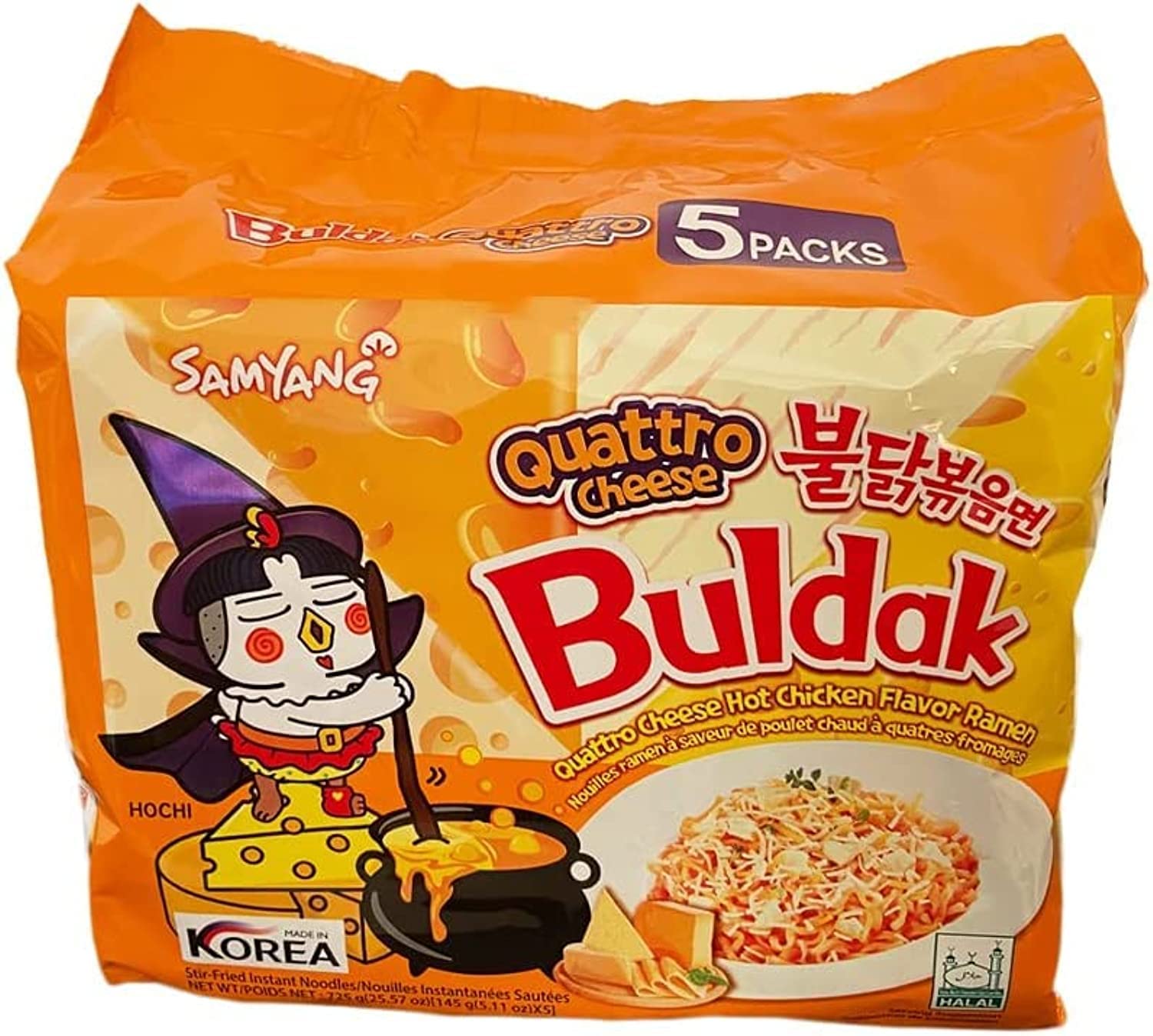 Samyang Quattro Cheese Buldak Multipack