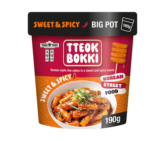 Tiger Tiger Tteokbokki Sweet & Spicy