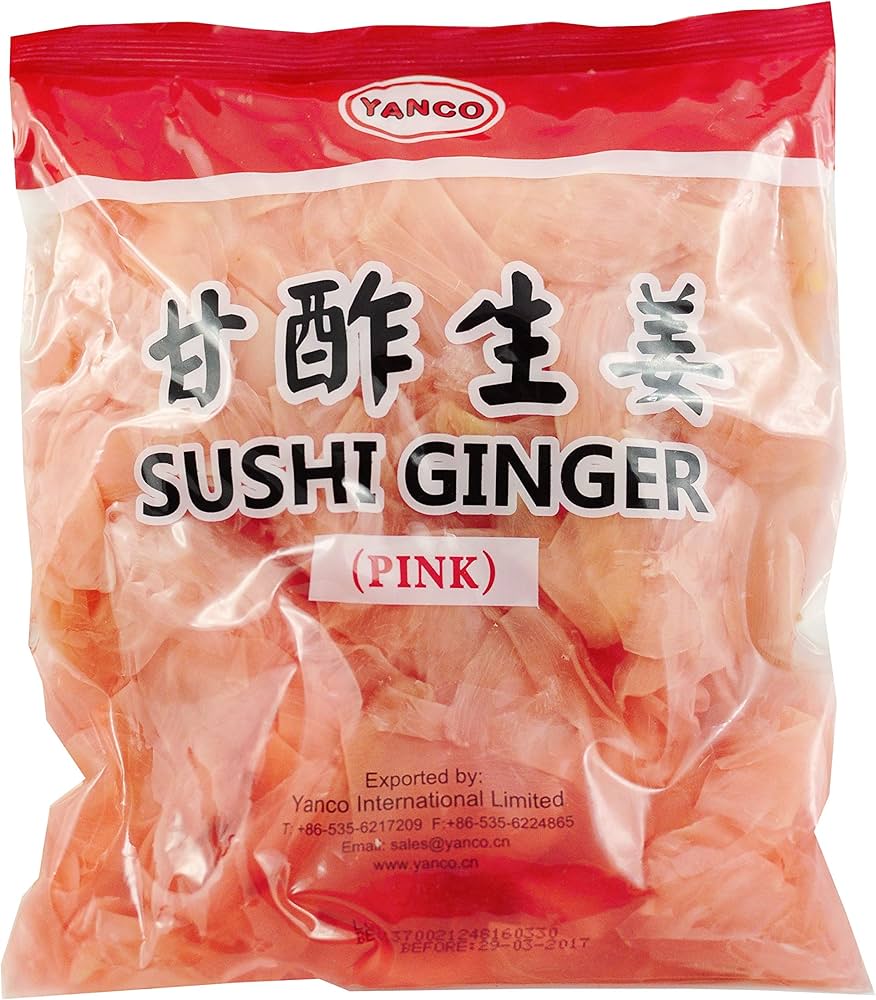 Yanco Sushi Ginger (Pink) 1.5kg