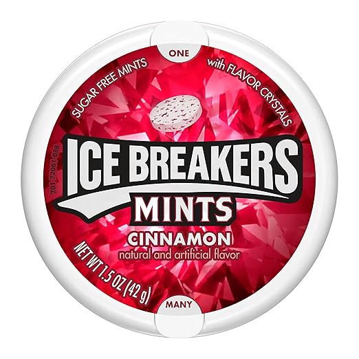 Ice Breakers Sugar Free Mints Cinnamon