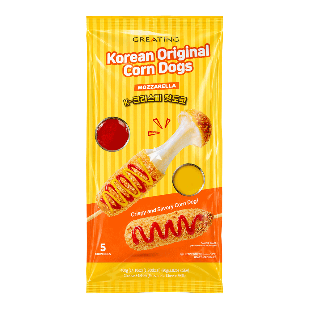 Crispy Mozzarella Corndog × 5