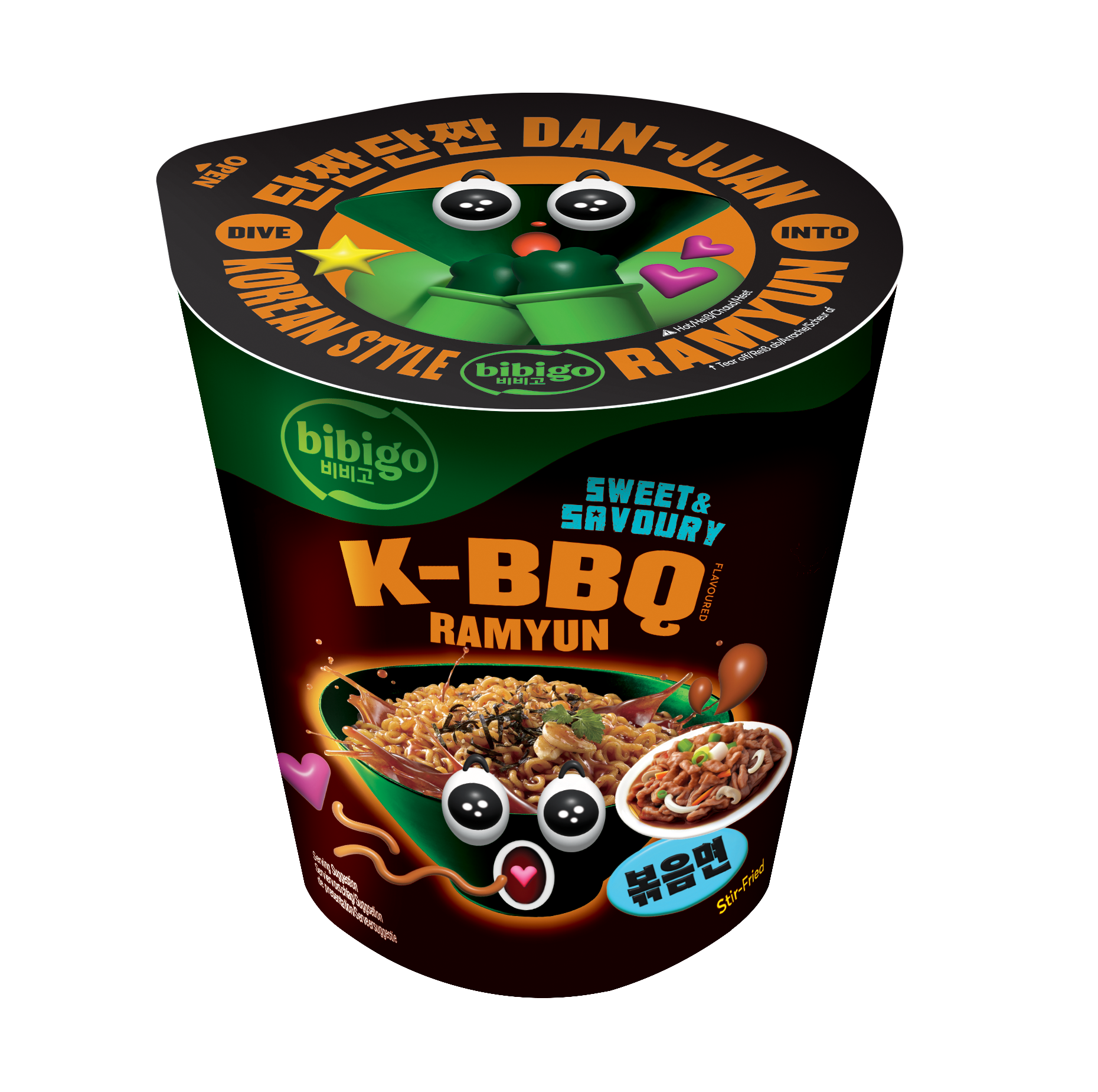 CJ Bibigo K-BBQ Ramyun