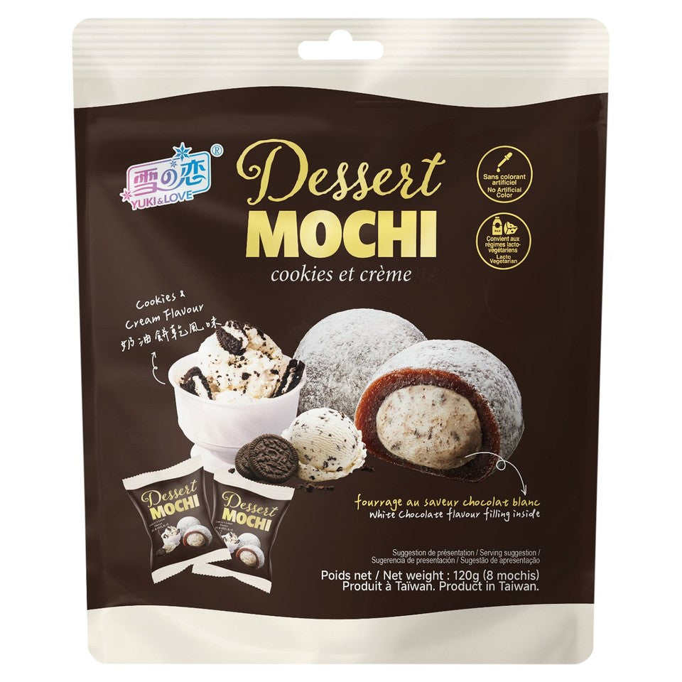 Yuki & Love Dessert Mochi Cookies & Cream