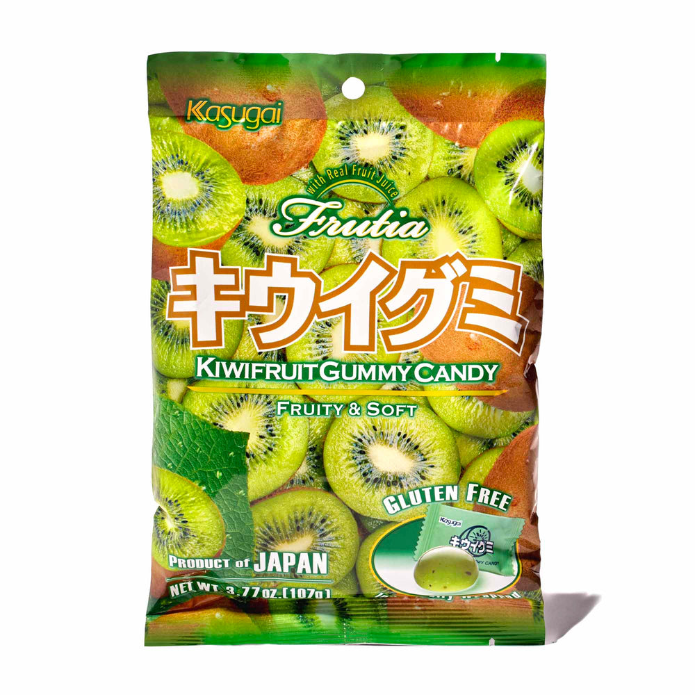 Kasugai Frutia Kiwi Gummy Candy