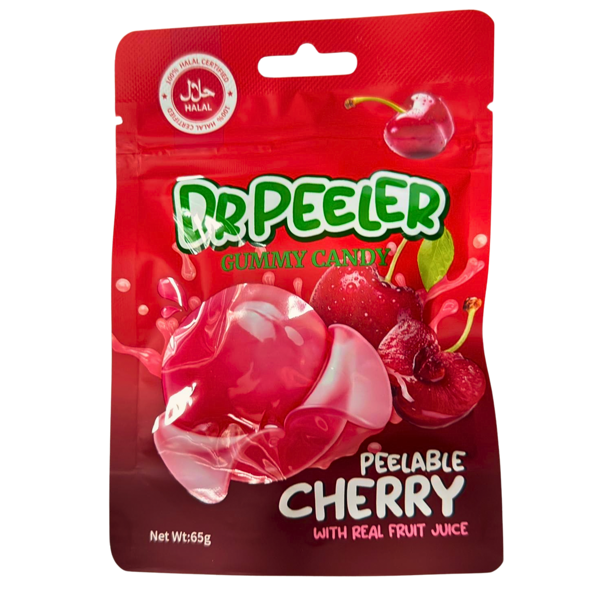 Dr Peeler Gummy Candy Cherry Flavour