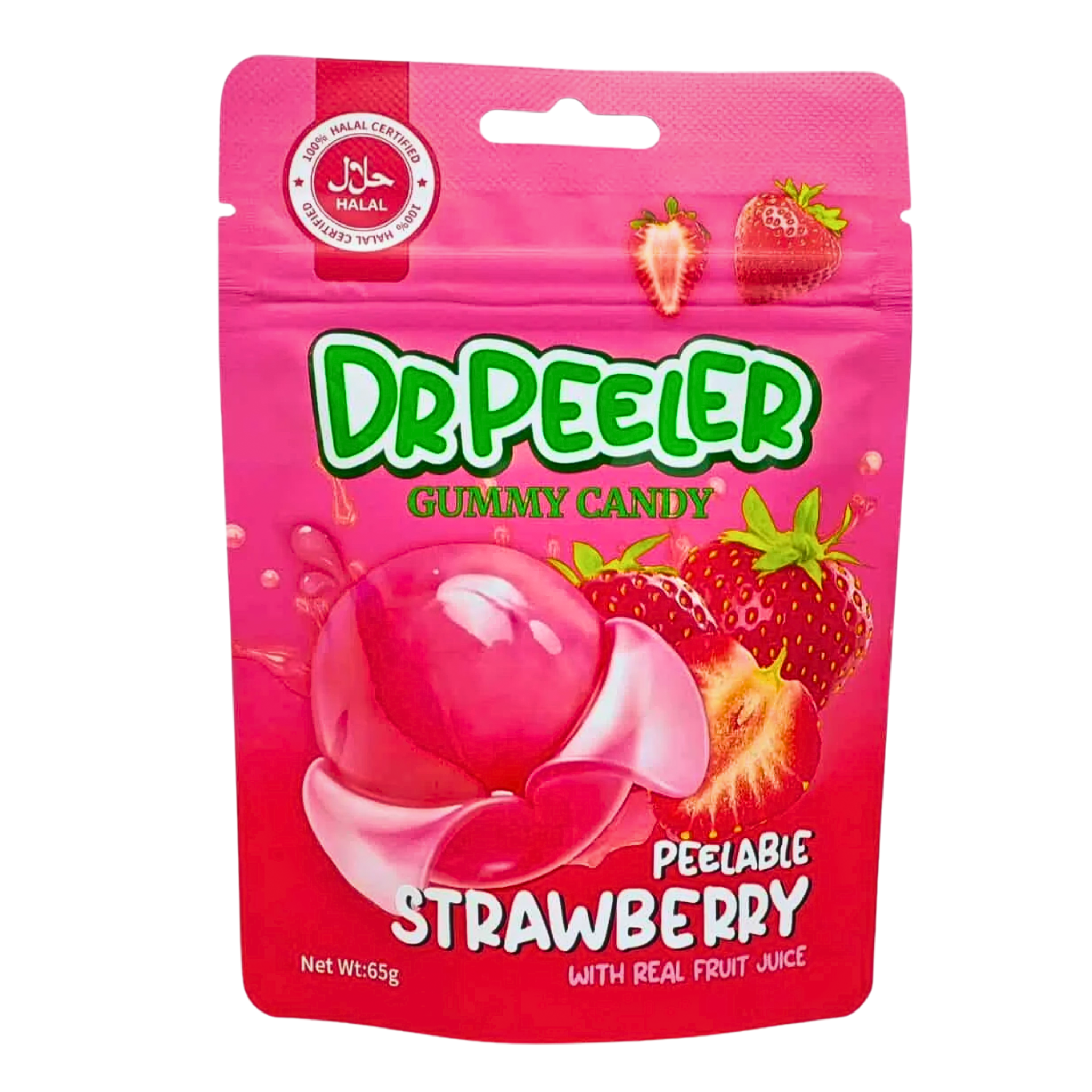 Dr Peeler Gummy Candy Strawberry Flavour