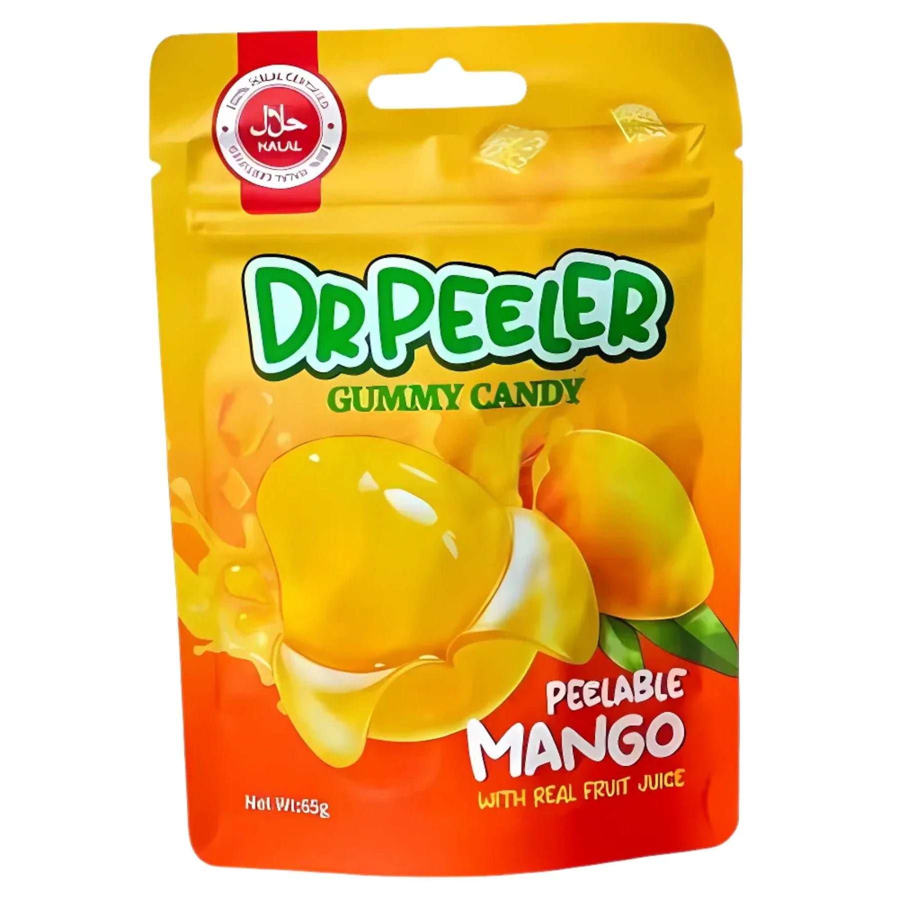 Dr Peeler Peelable Mango with Fruit Juice Gummy Candy