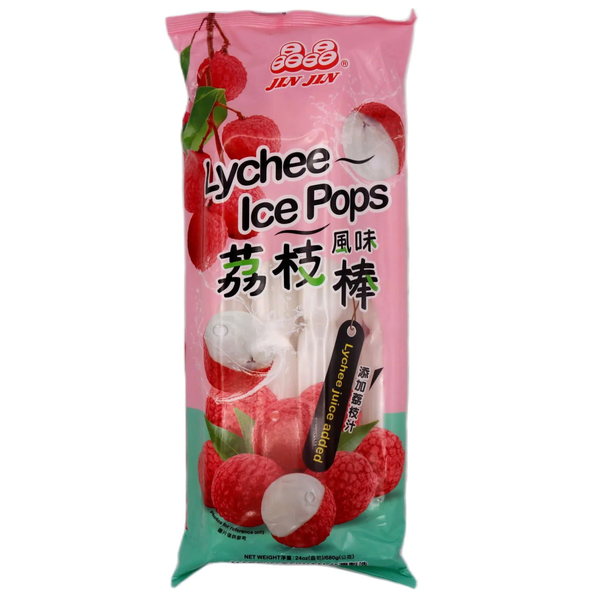 Jin Jin Lychee Ice Pops