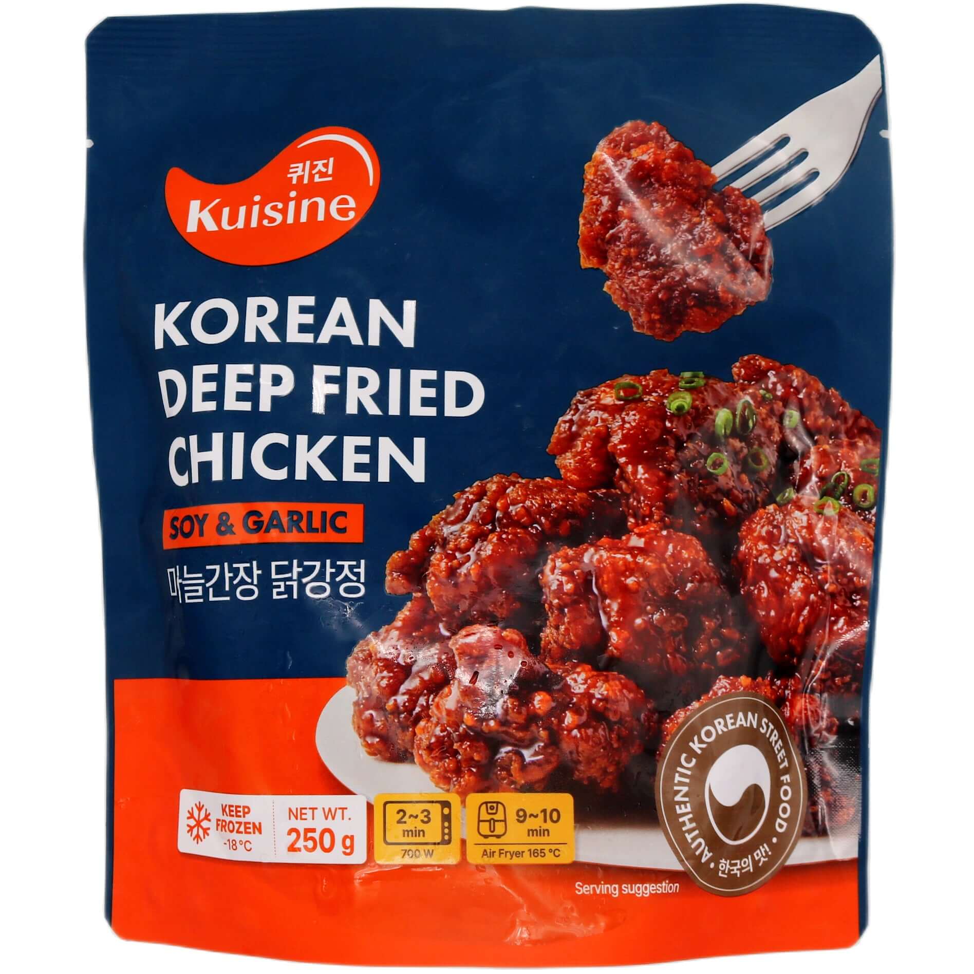 Kuisine Korean Deep Fried Chicken Soy & Garlic 250g