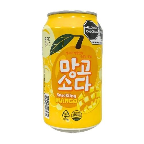 SFC Bio Sparkling Mango Soda Can