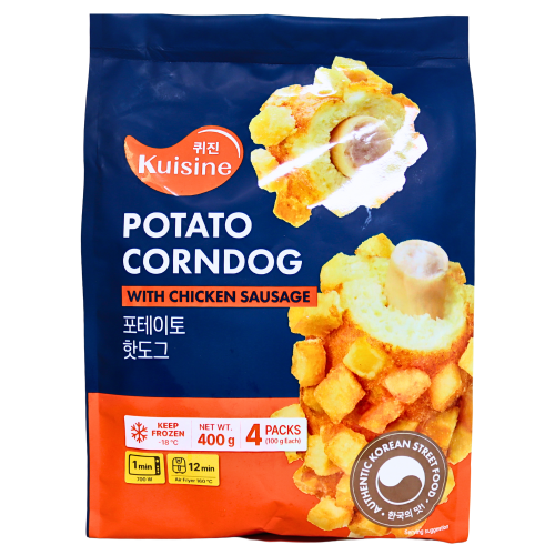 Kuisine Potato Corn Dog with Chicken Sausage
