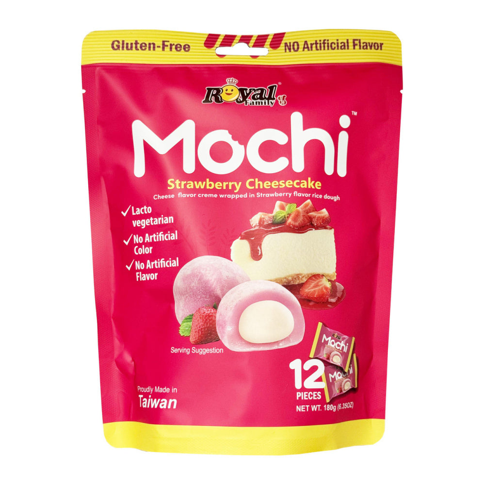 Royal Family Strawberry Cheesecake Mochi 180g