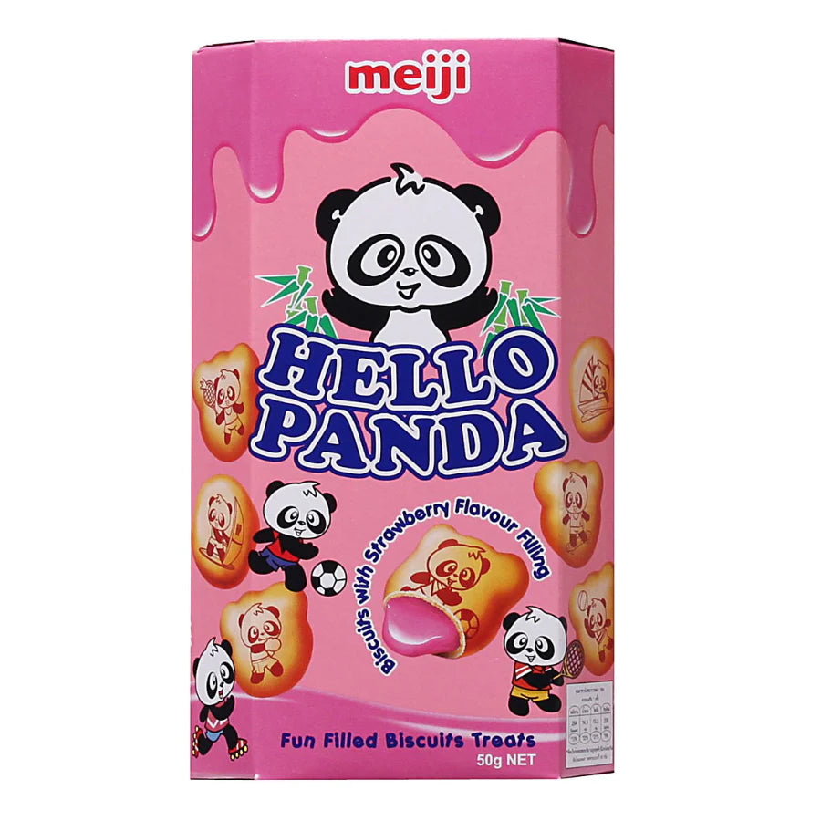 Meiji Seika Hello Panda Strawberry