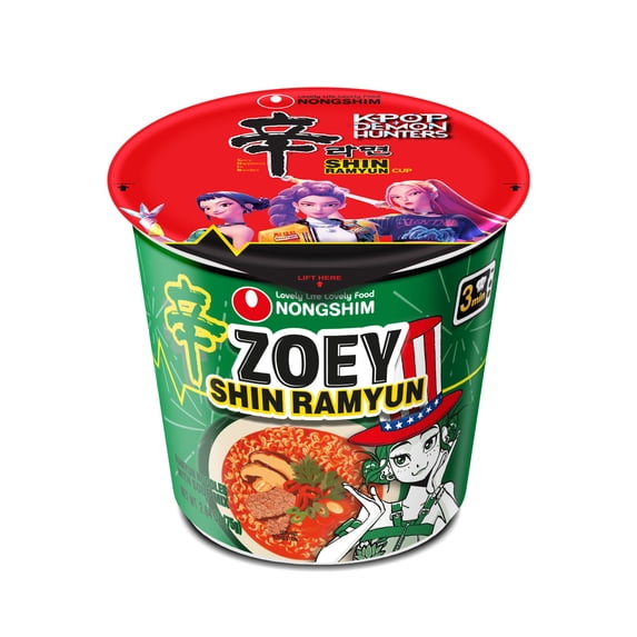 K-Pop Demon Hunters Shin Ramyun Zoey Burger Hero