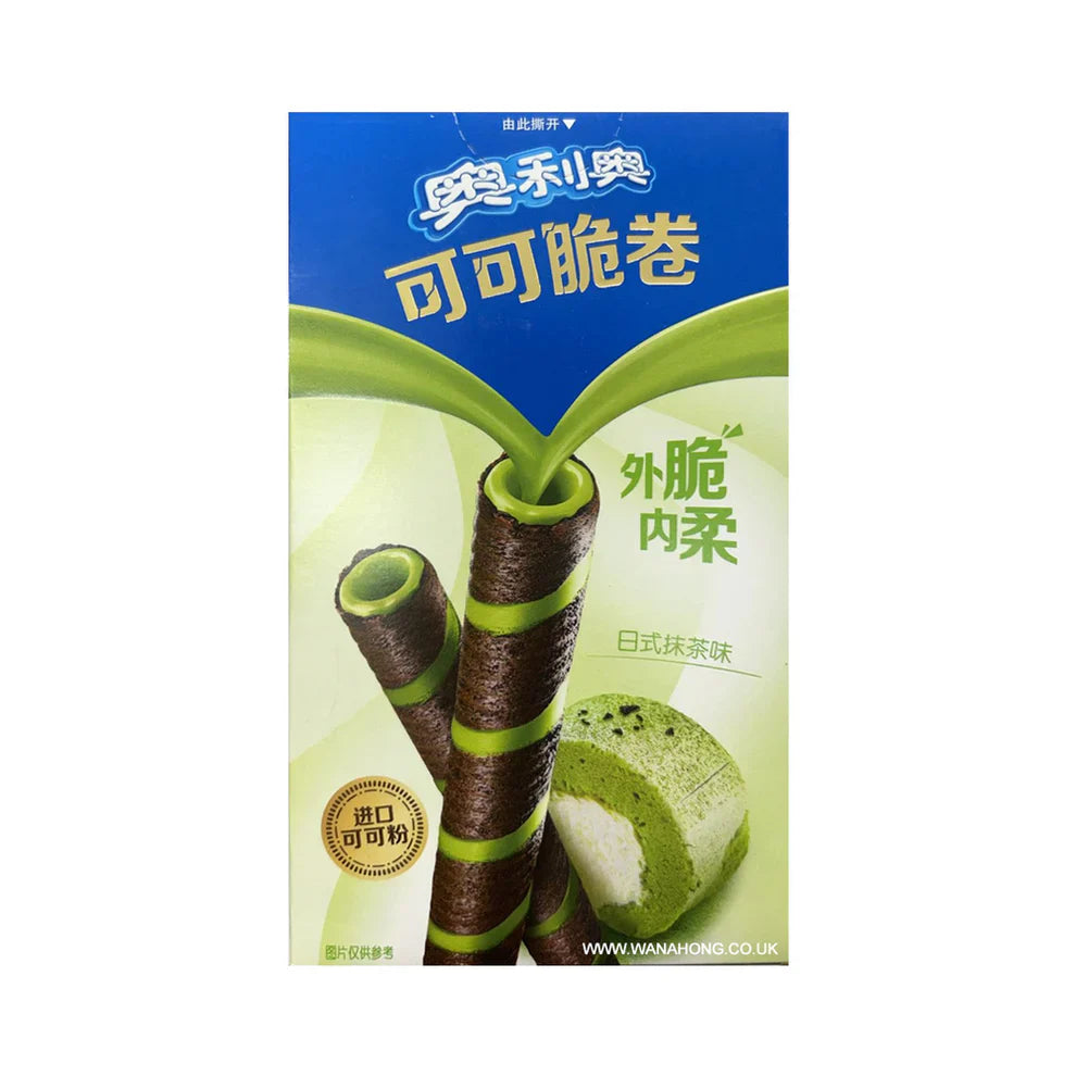 Oreo Matcha Wafer Roll