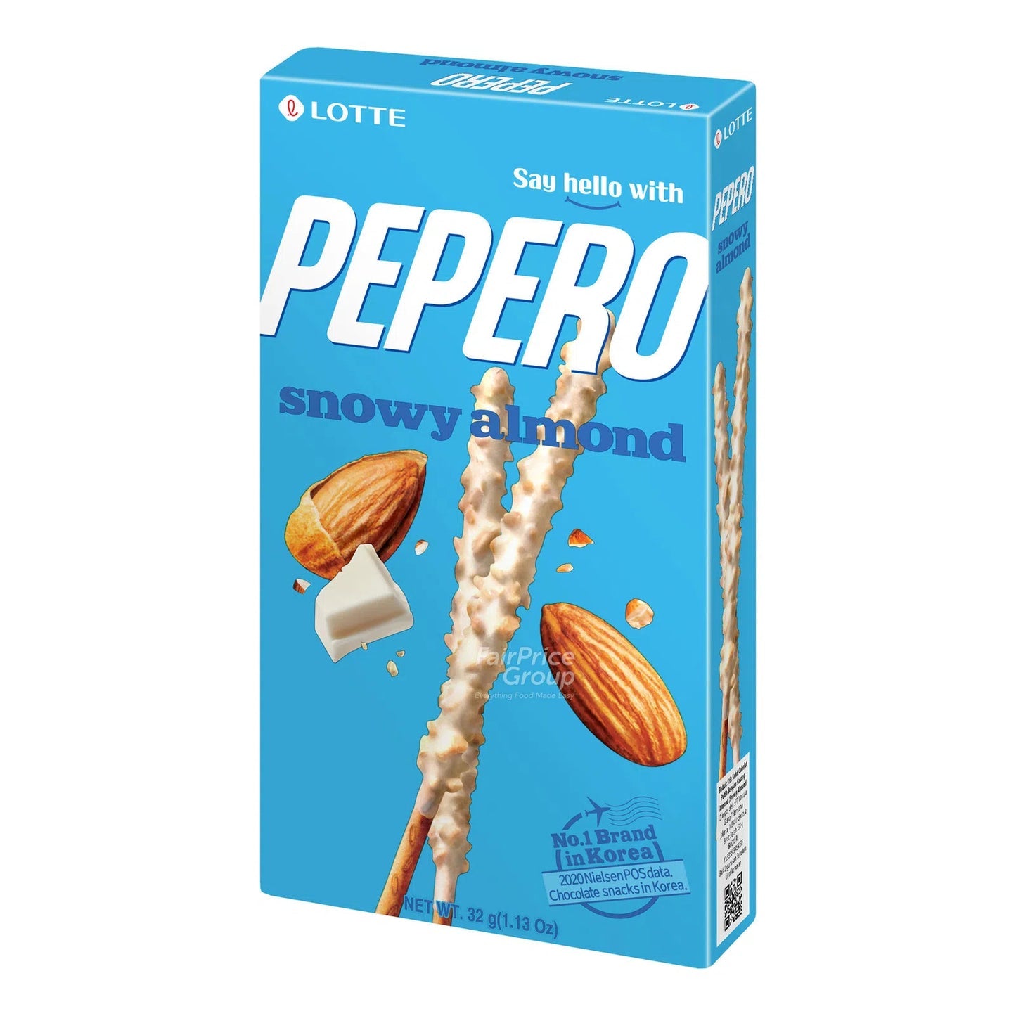 Lotte Snowy Almond Pepero