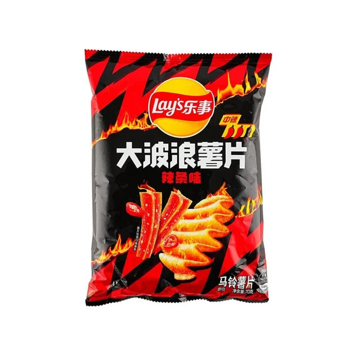 Lay's Potato Chip Spicy Strip