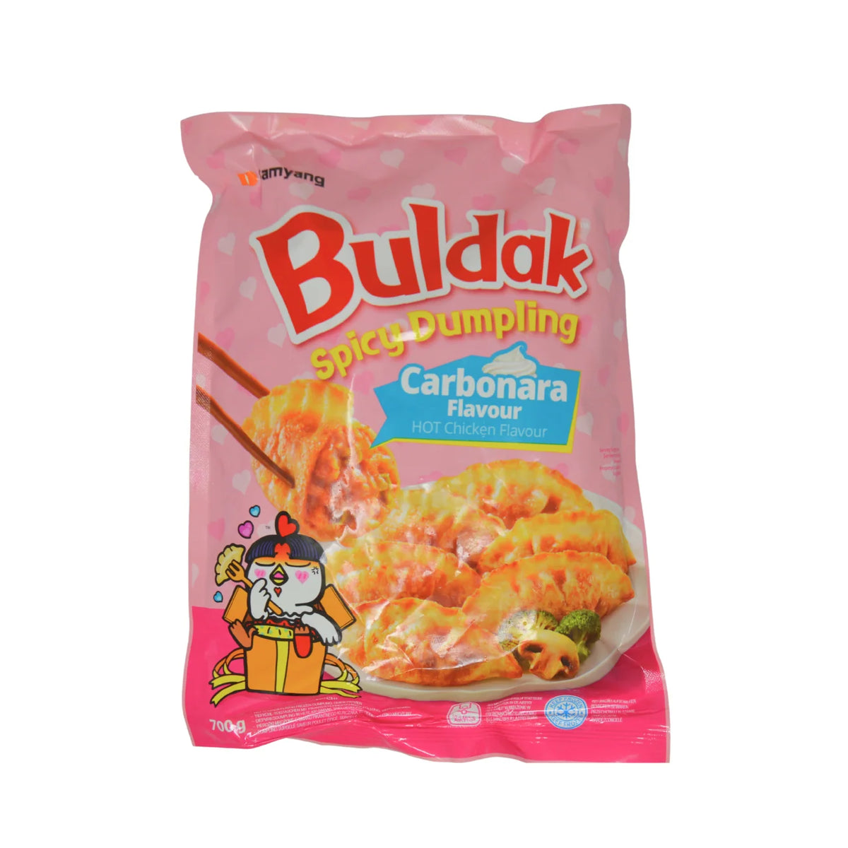 Buldak Dumpling Carbonara