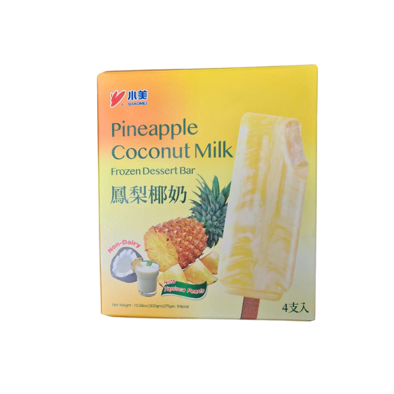 ShaoMei Pineapple Coconut Milk Ice Bar