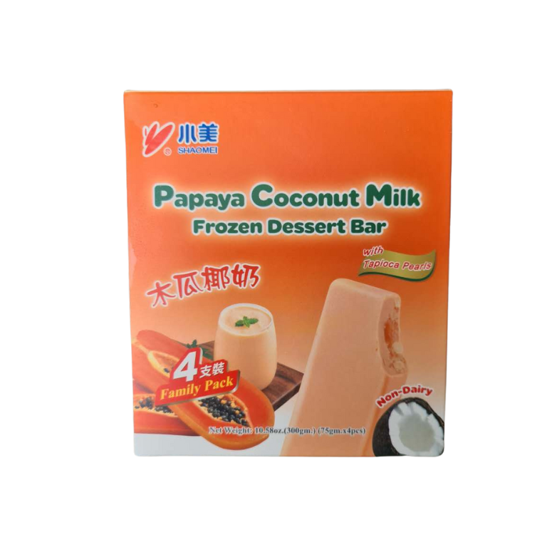 ShaoMei Papaya Coconut Milk Ice Bar