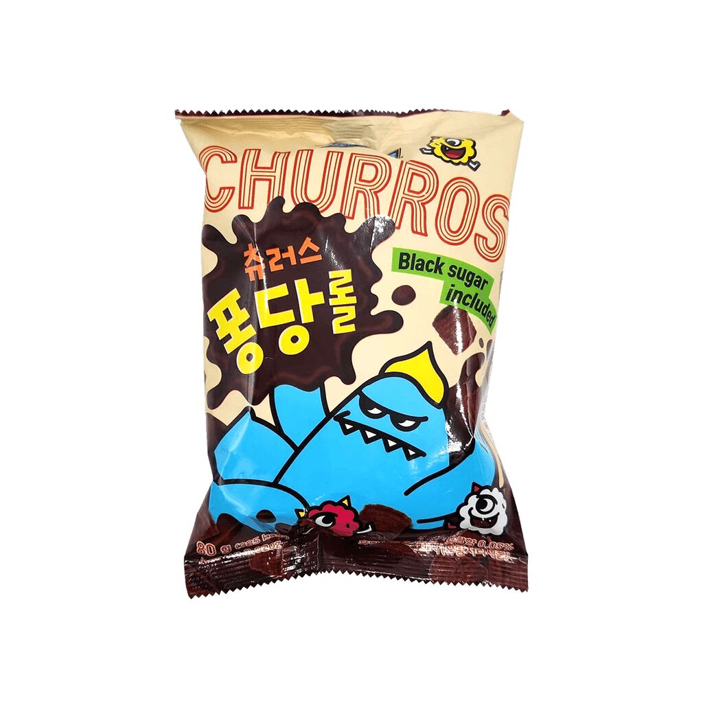 Cremon Churros Black Sugar Snack 80g