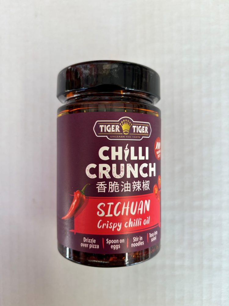 Tiger Tiger Chilli Crunch Sichuan Crispy Chilli Oil 170g