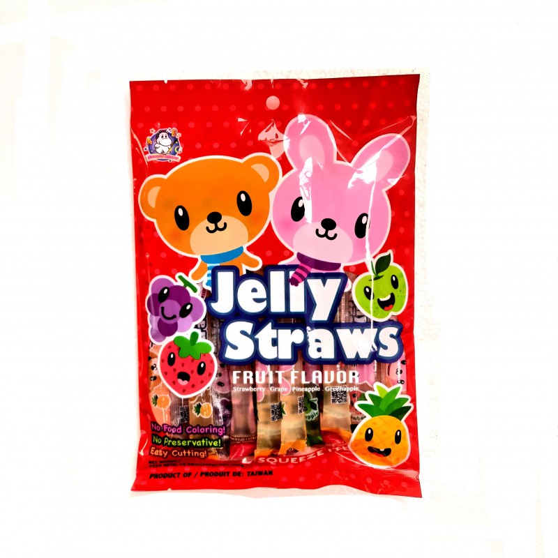 ABC Bear and Bunny Jelly Straws